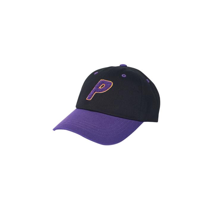 CHENILLE O' NEAL 6-PANEL BLACK / PURPLE one color