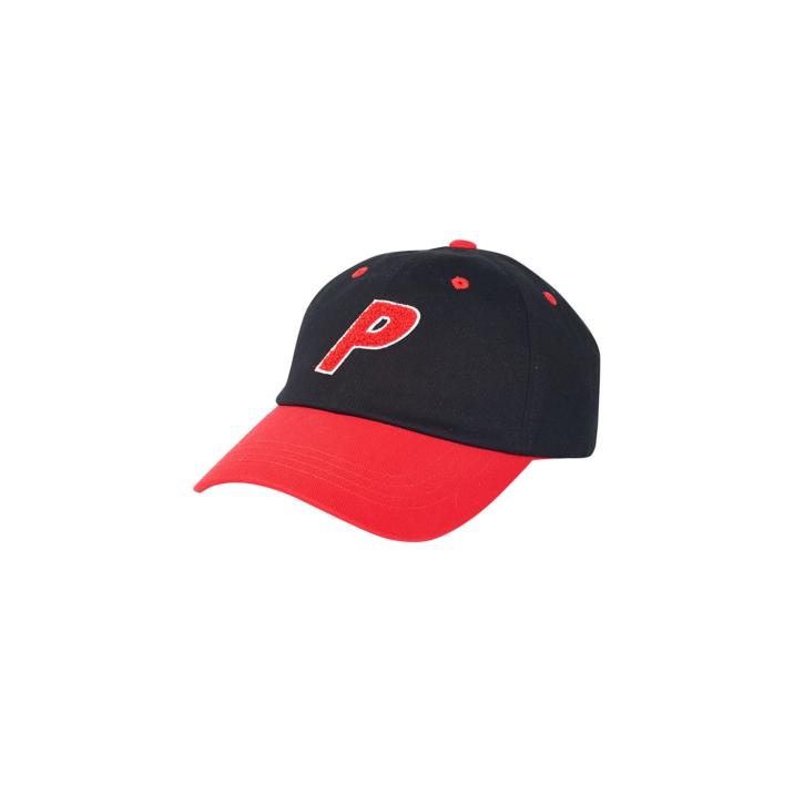 CHENILLE O' NEAL 6-PANEL BLACK / RED one color