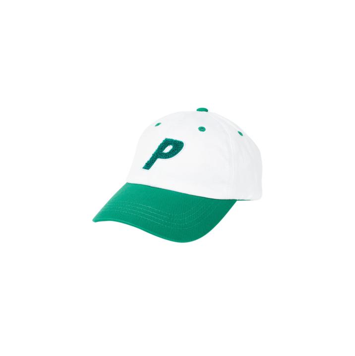 CHENILLE O' NEAL 6-PANEL WHITE / GREEN one color