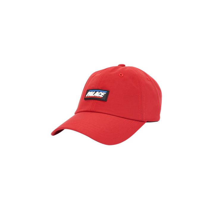 PATCH SHELL 6-PANEL RED one color