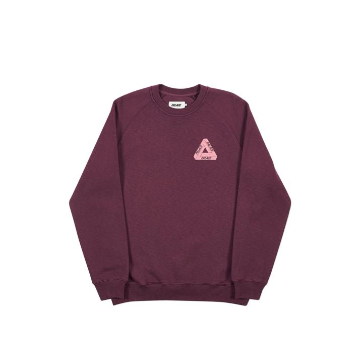 Thumbnail SLUB CREW BURGUNDY one color