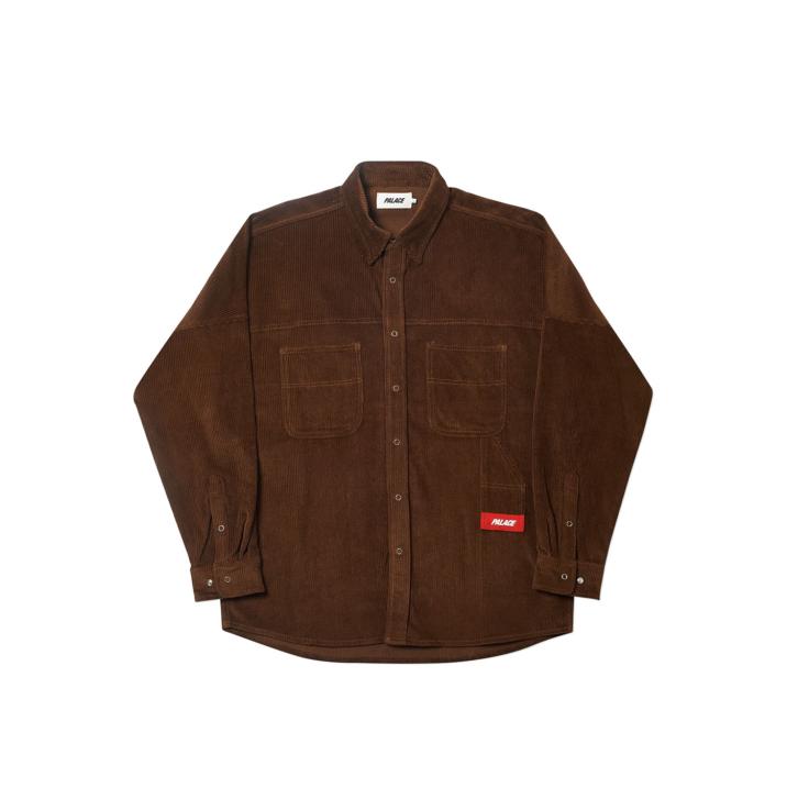 Thumbnail S-CORD SHIRT BROWN one color