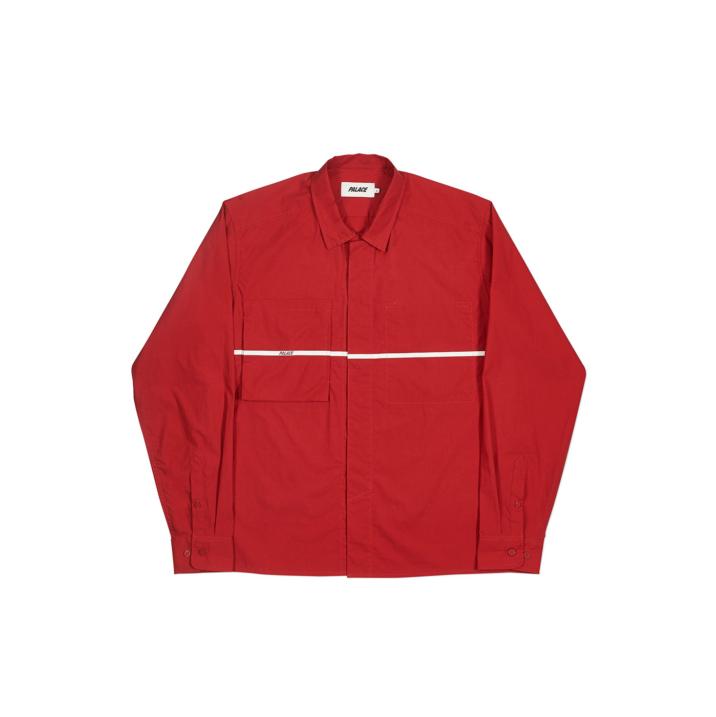 Thumbnail S-PLAKET OVERSHIRT RED one color