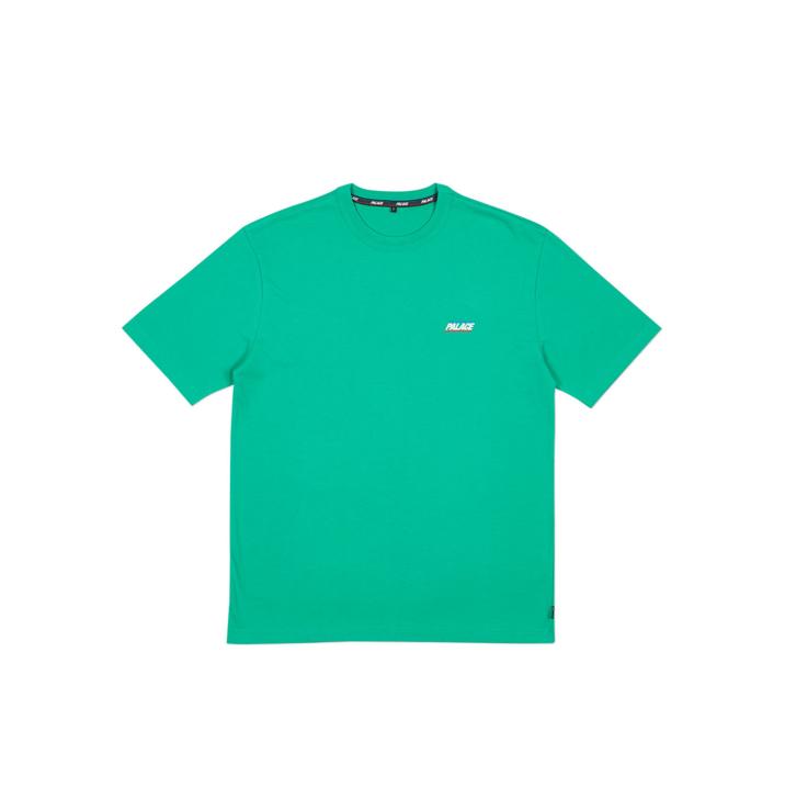 BASICALLY A T-SHIRT POOL GREEN one color