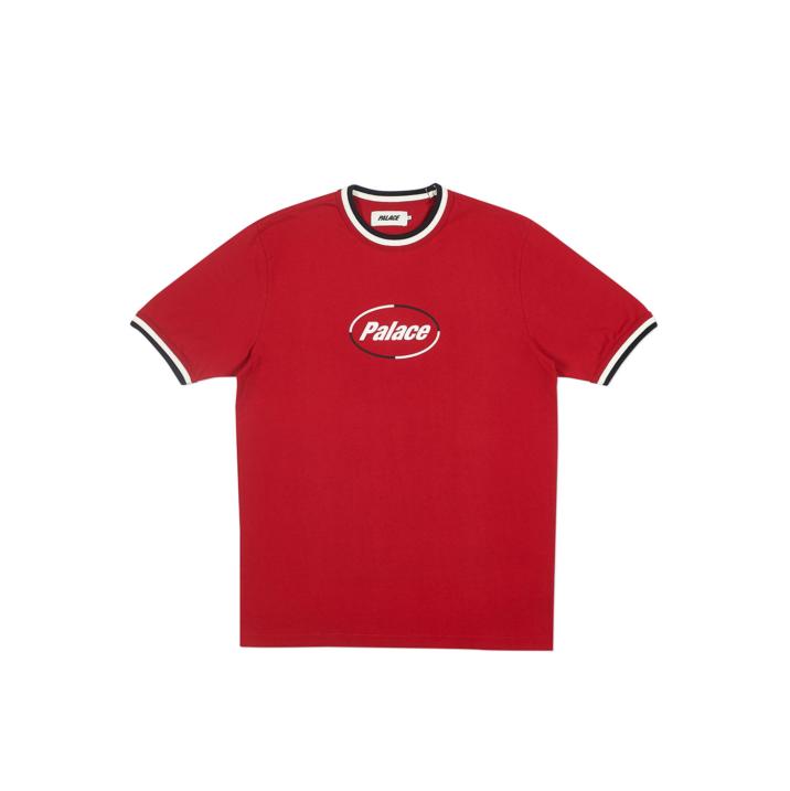 Thumbnail TRIPPER RIB T-SHIRT RED one color