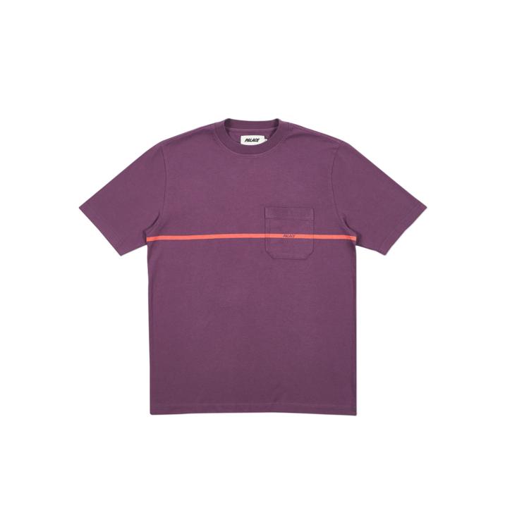 Thumbnail P-LINE POCKET T-SHIRT PURPLE one color