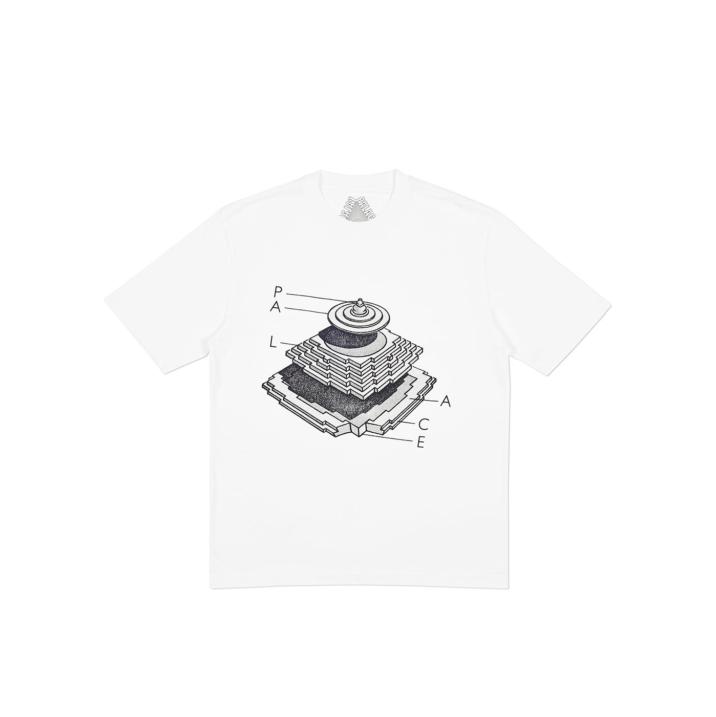 PYRAMIDAL T-SHIRT WHITE one color