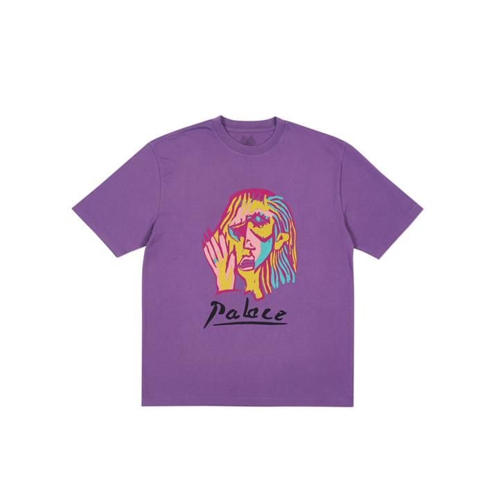 SIGNATURE T-SHIRT PURPLE one color