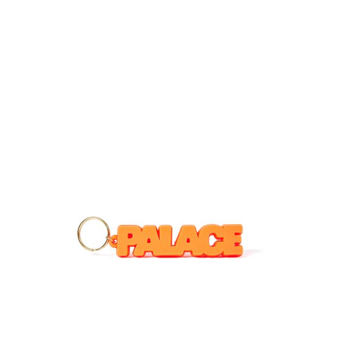 PALACE RUBBER KEYRING ORANGE one color