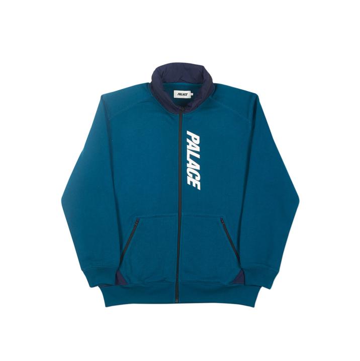 Thumbnail TECHNO ZIP SWEAT TEAL one color