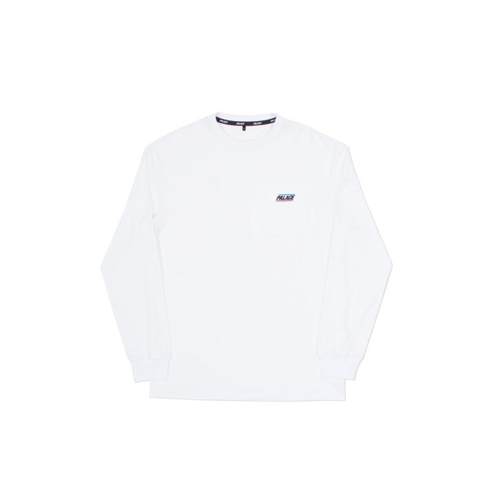 BASICALLY A POCKET LONGSLEEVE WHITE one color