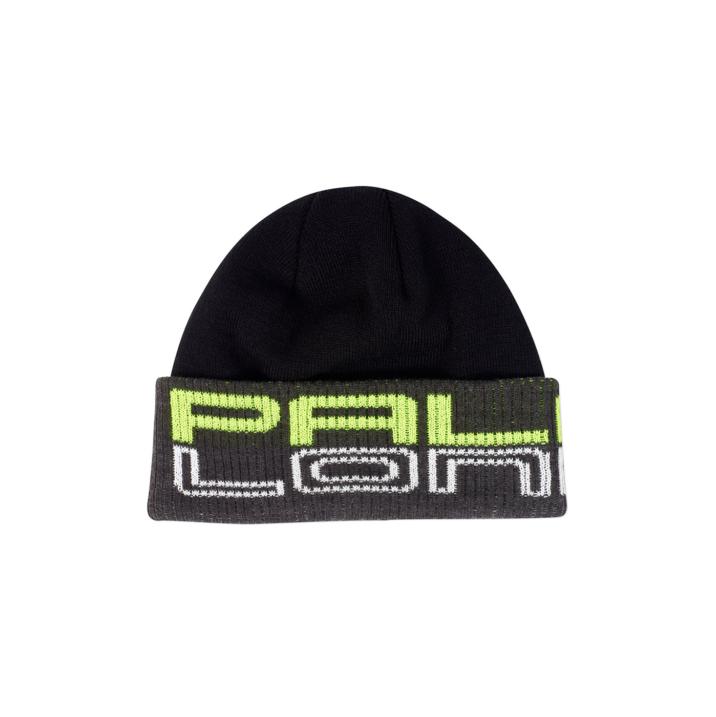 Thumbnail LONDON PANEL BEANIE BLACK one color