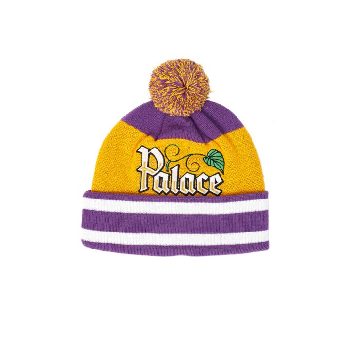 Thumbnail ZERO ZERO BEANIE PURPLE / YELLOW one color