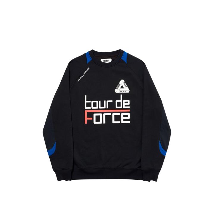 Thumbnail TOUR DE FORCE CREW BLACK one color