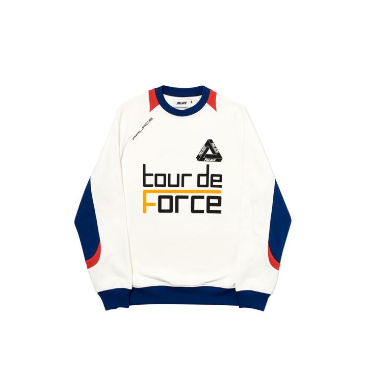 Thumbnail TOUR DE FORCE CREW WHITE one color