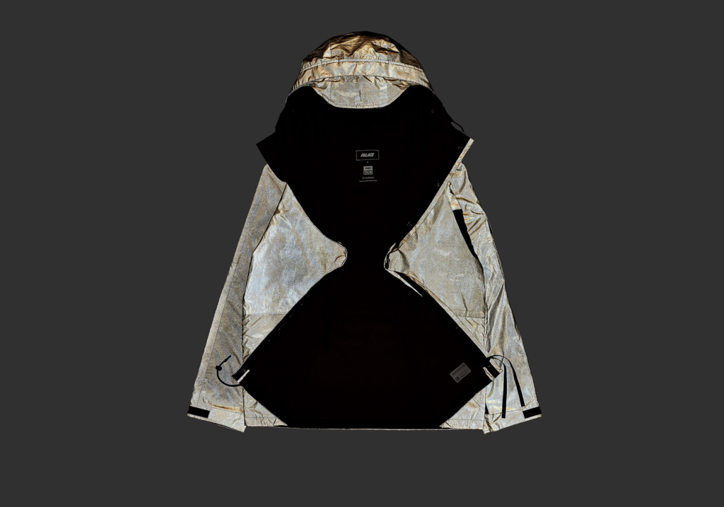 Deflector Jacket Black Reflective - Autumn 2019 - Palace Community