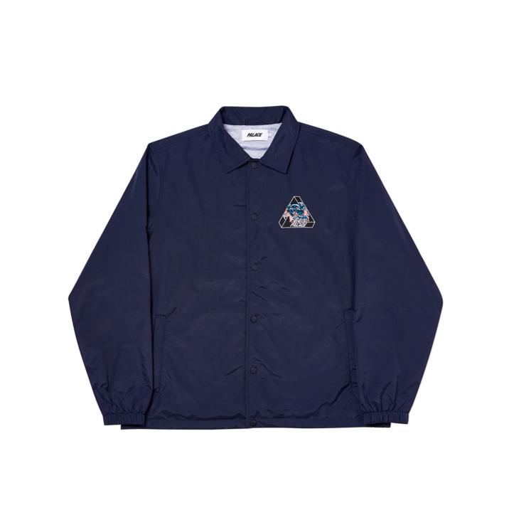 Thumbnail RIPPED COACH JACKET NAVY one color