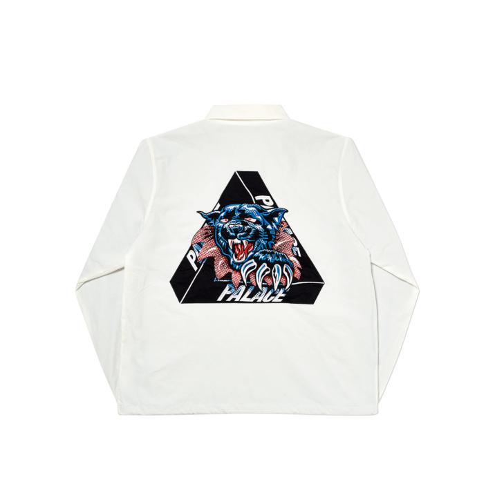 Ripped Coach Jacket White - Autumn 2019 - Palace Community