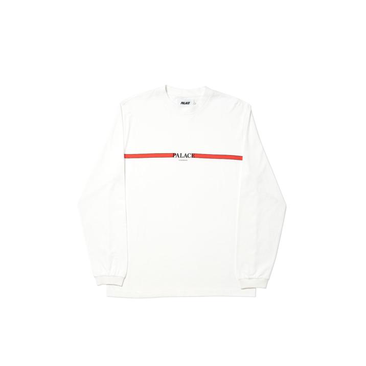 Thumbnail PALACE LONDON LONGSLEEVE WHITE one color