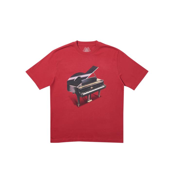 GRAND T-SHIRT DARK RED one color