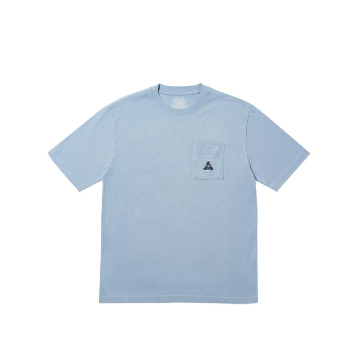 SOFAR POCKET T-SHIRT MID BLUE one color