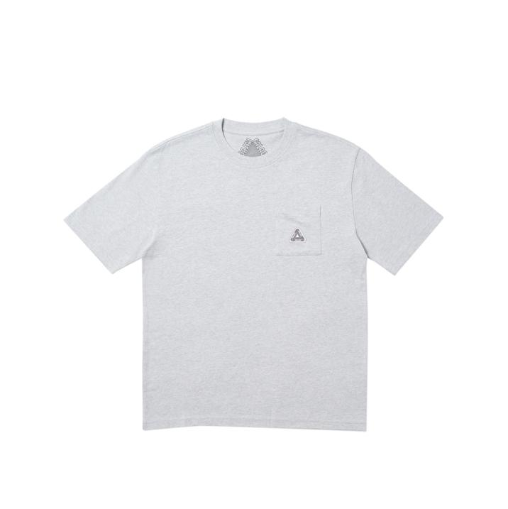 SOFAR POCKET T-SHIRT GREY MARL one color