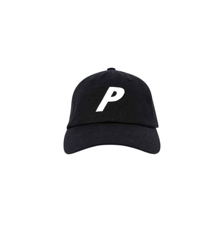 Thumbnail P 6-PANEL BLACK one color