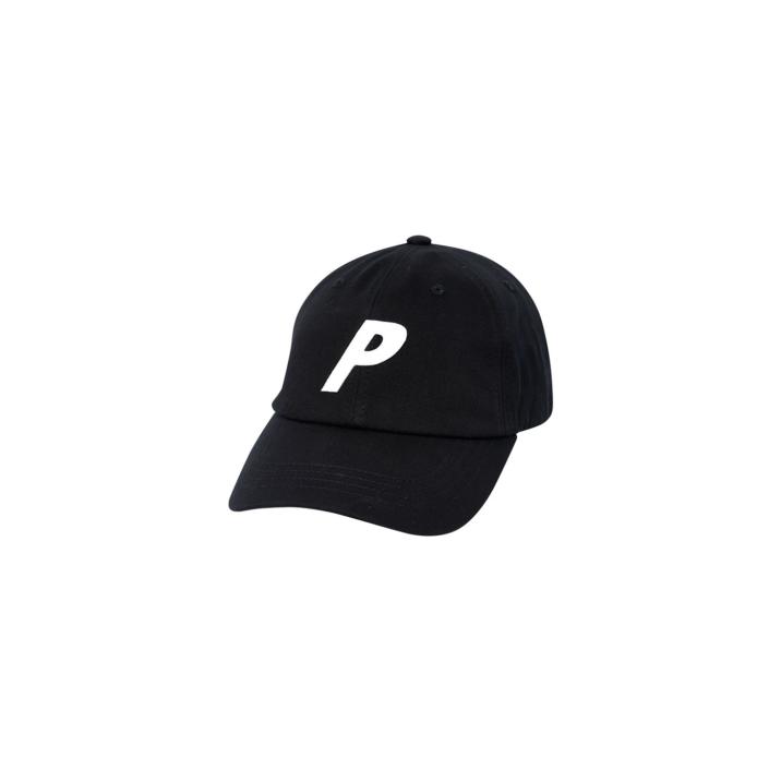 Thumbnail P 6-PANEL BLACK one color