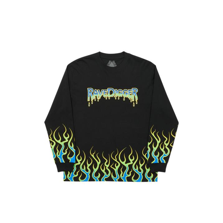 Thumbnail RAVEDIGGER LONGSLEEVE BLACK one color