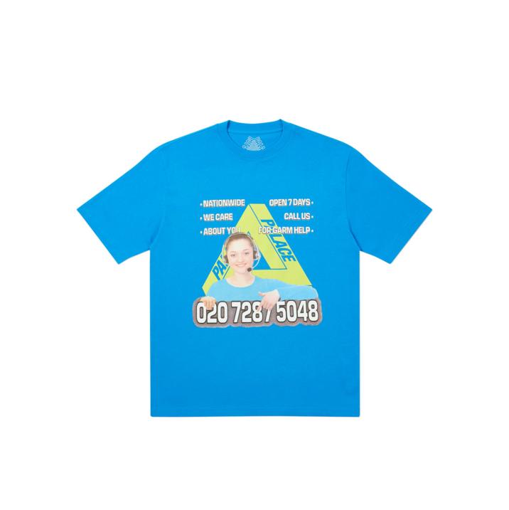 BELL MAN T-SHIRT BLUE one color