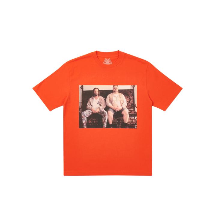 DUDE T-SHIRT DARK ORANGE one color