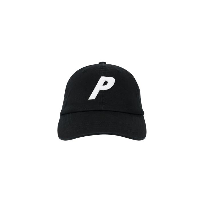 Thumbnail P 6-PANEL BLACK one color