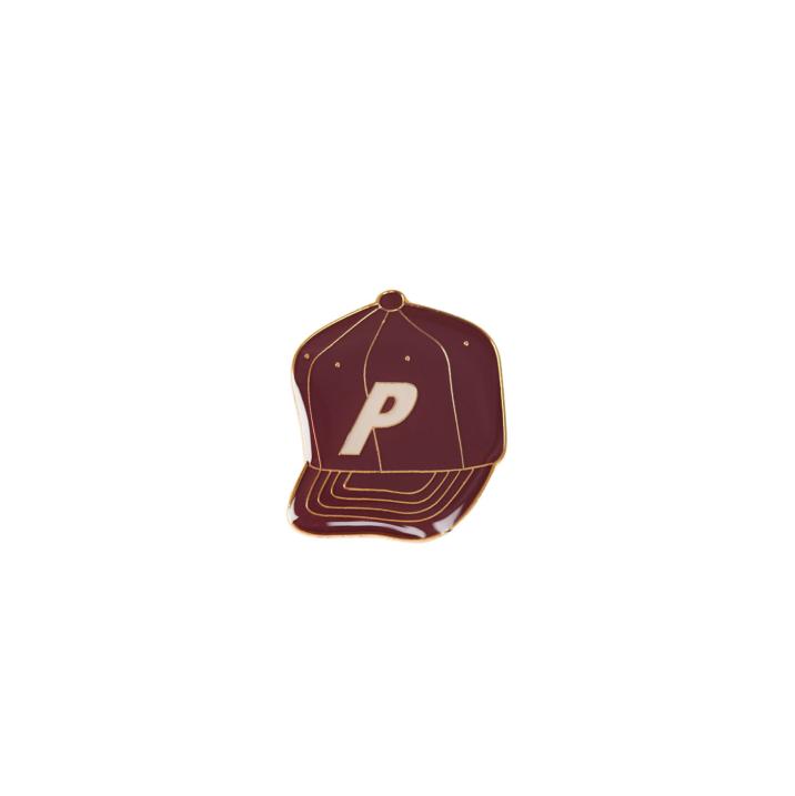 STADIUM HAT PIN BADGE BROWN one color