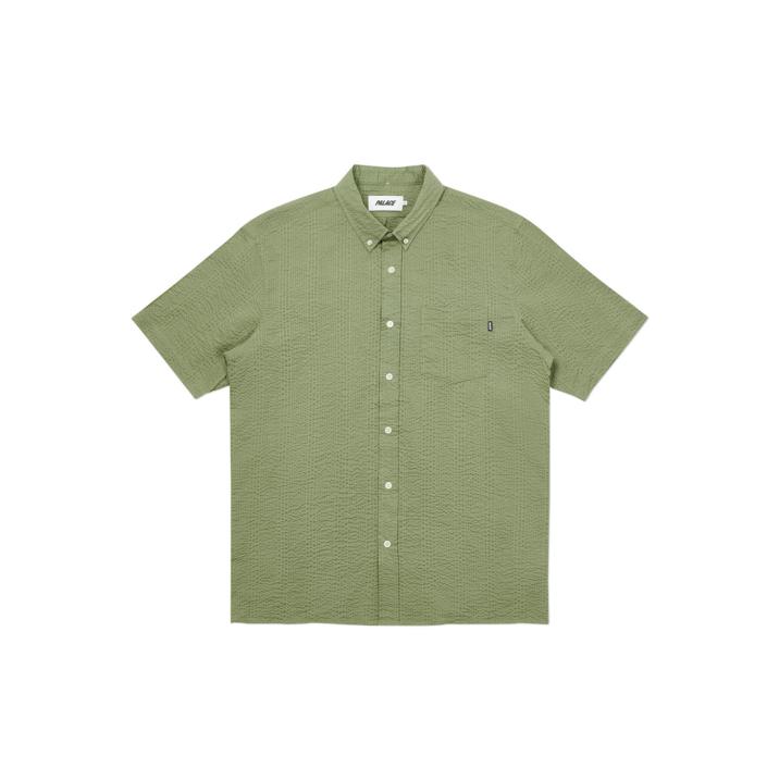 Thumbnail SHORT SLEEVE SUCKER SHIRT OLIVE one color