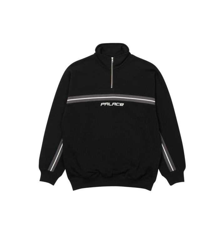 Thumbnail INSERT 1/4 ZIP BLACK one color