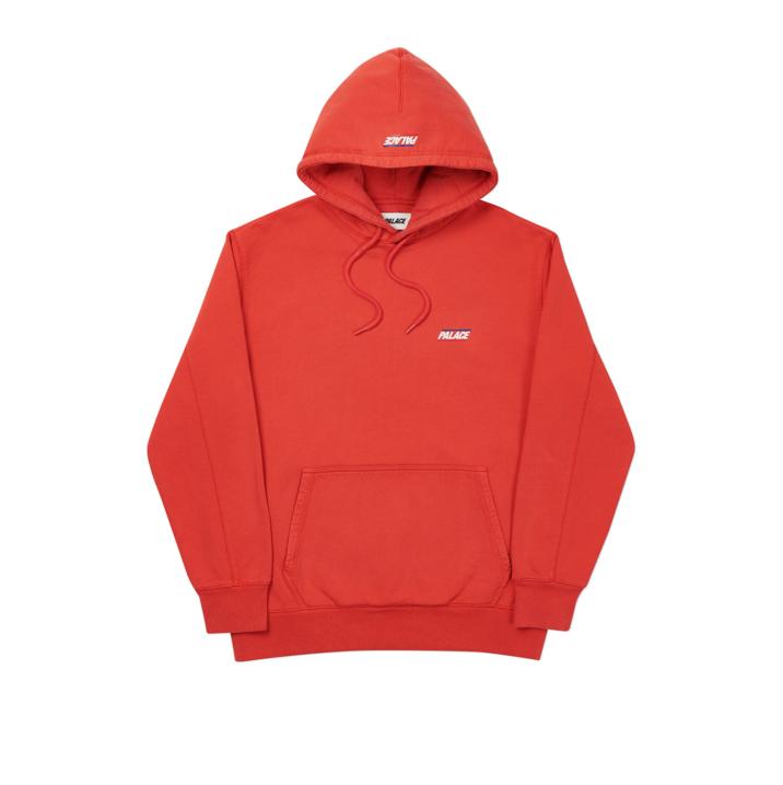 Thumbnail BASICALLY A HOOD WASHED RED one color