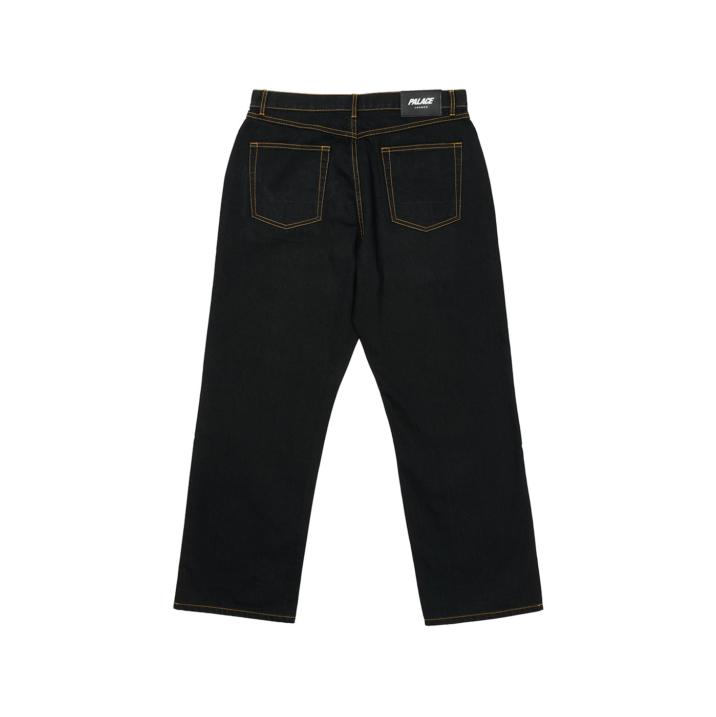 Thumbnail PALACE BAGGIES JEAN BLACK STONEWASH one color