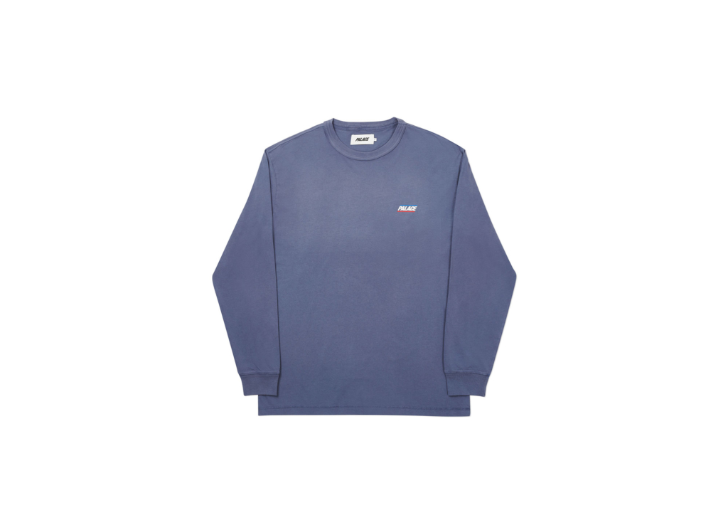 Basically A Longsleeve Washed Navy - Autumn 2020 - Palace Community