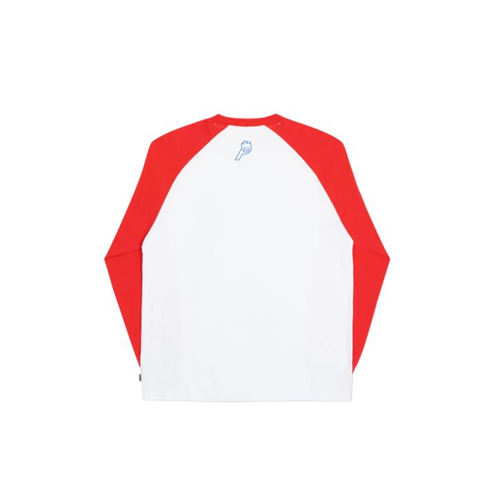 Thumbnail PALACE SPITFIRE P-FIRE LONGSLEEVE WHITE / RED one color