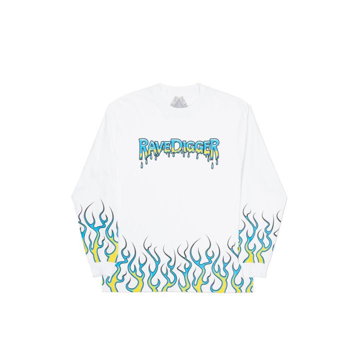 Thumbnail RAVEDIGGER LONGSLEEVE WHITE one color