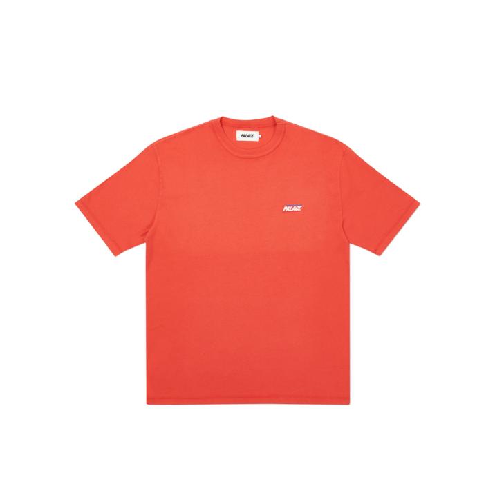 BASICALLY A T-SHIRT WASHED RED one color