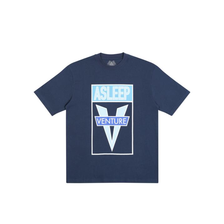 Thumbnail ASLEEP TO VENTURE T-SHIRT NAVY one color