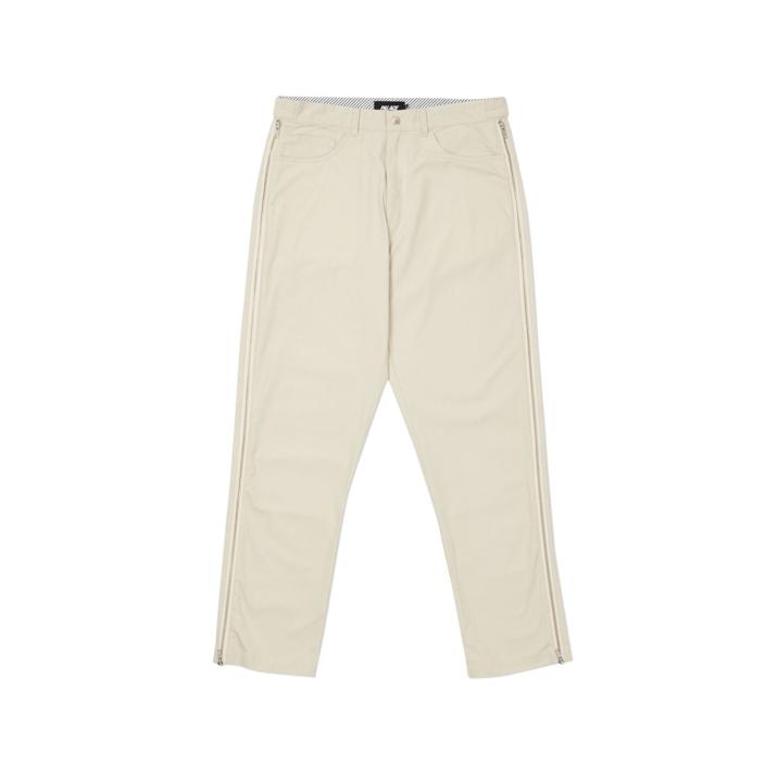 Thumbnail ZIP PANT SAND one color