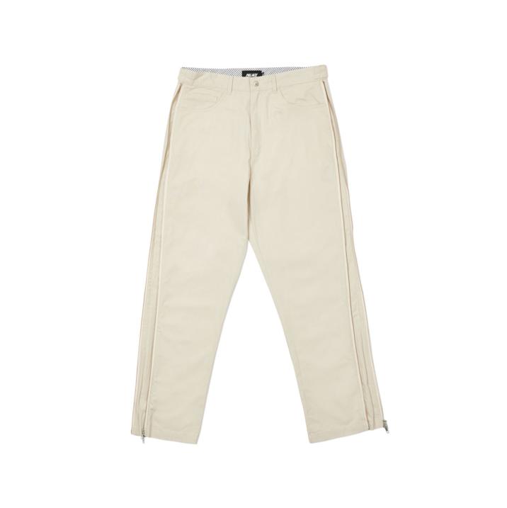 Thumbnail ZIP PANT SAND one color