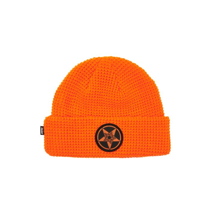 CALM IT MOSHER BEANIE BRIGHT ORANGE one color