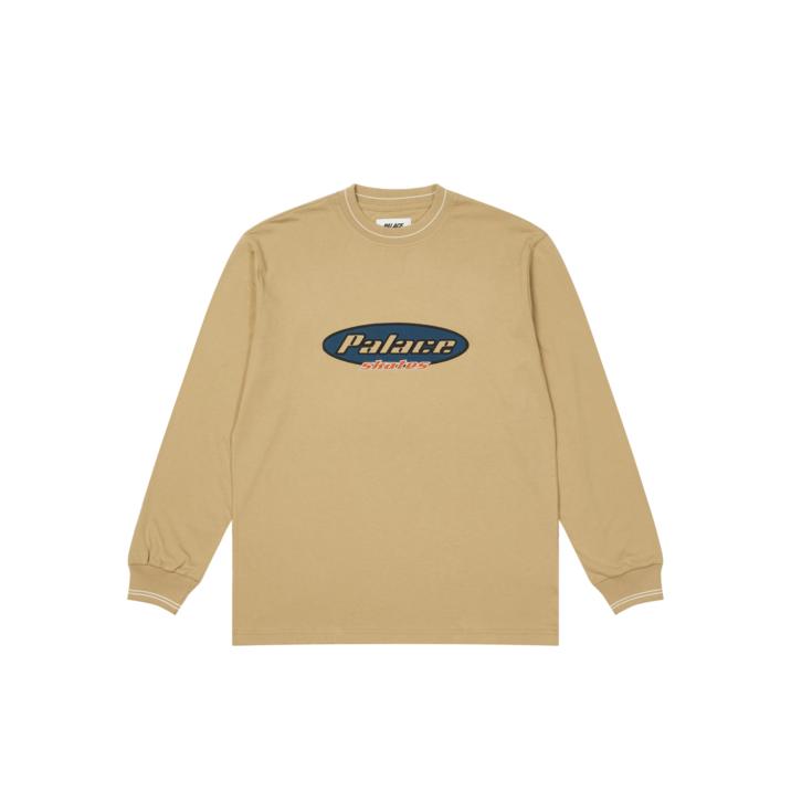 PALACE SKATES DOMINATES LONGSLEEVE TAN one color