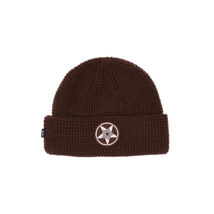 CALM IT MOSHER BEANIE BROWN one color