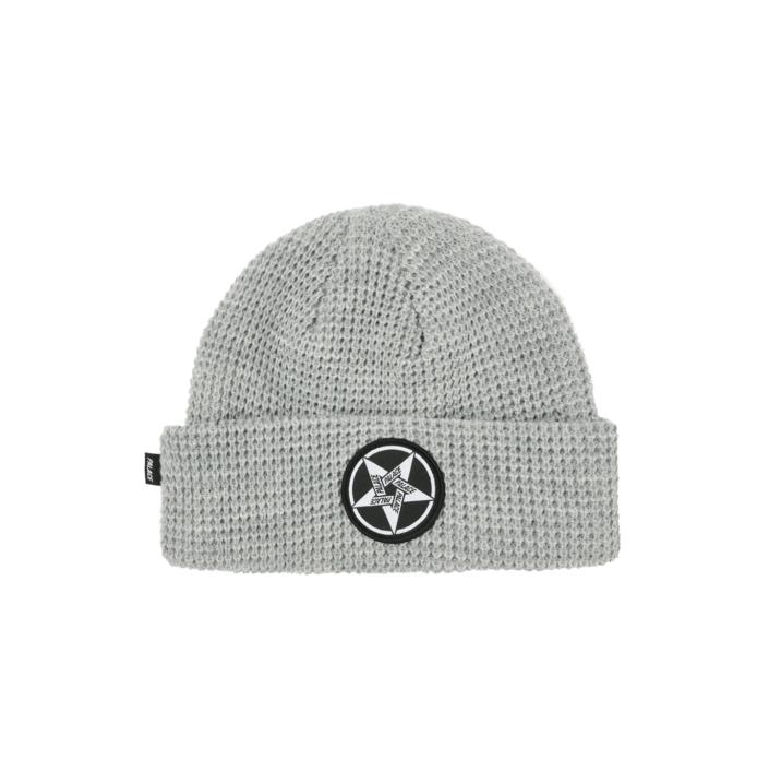 CALM IT MOSHER BEANIE LIGHT GREY MARL one color