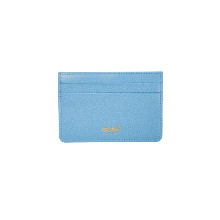 Thumbnail PALACE LEATHER CARD HOLDER BLUE one color