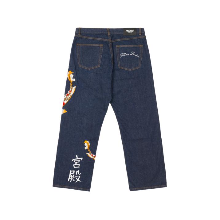 Thumbnail CARP JEAN RINSE INDIGO one color